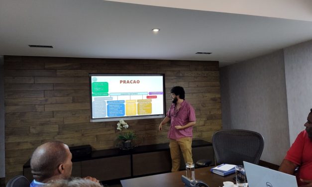 PRACAO presented to the Deputy Minister of Production and Marketing at the Ministry of Agriculture