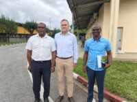 Visite du president du GIS Cacaoforest en CI