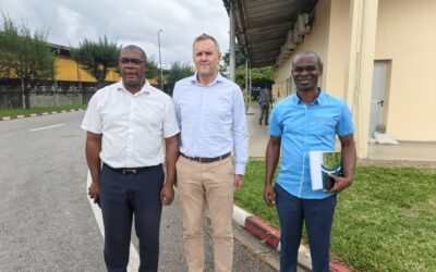 Visit of the GIS Cacaoforest president to Ivory Coast